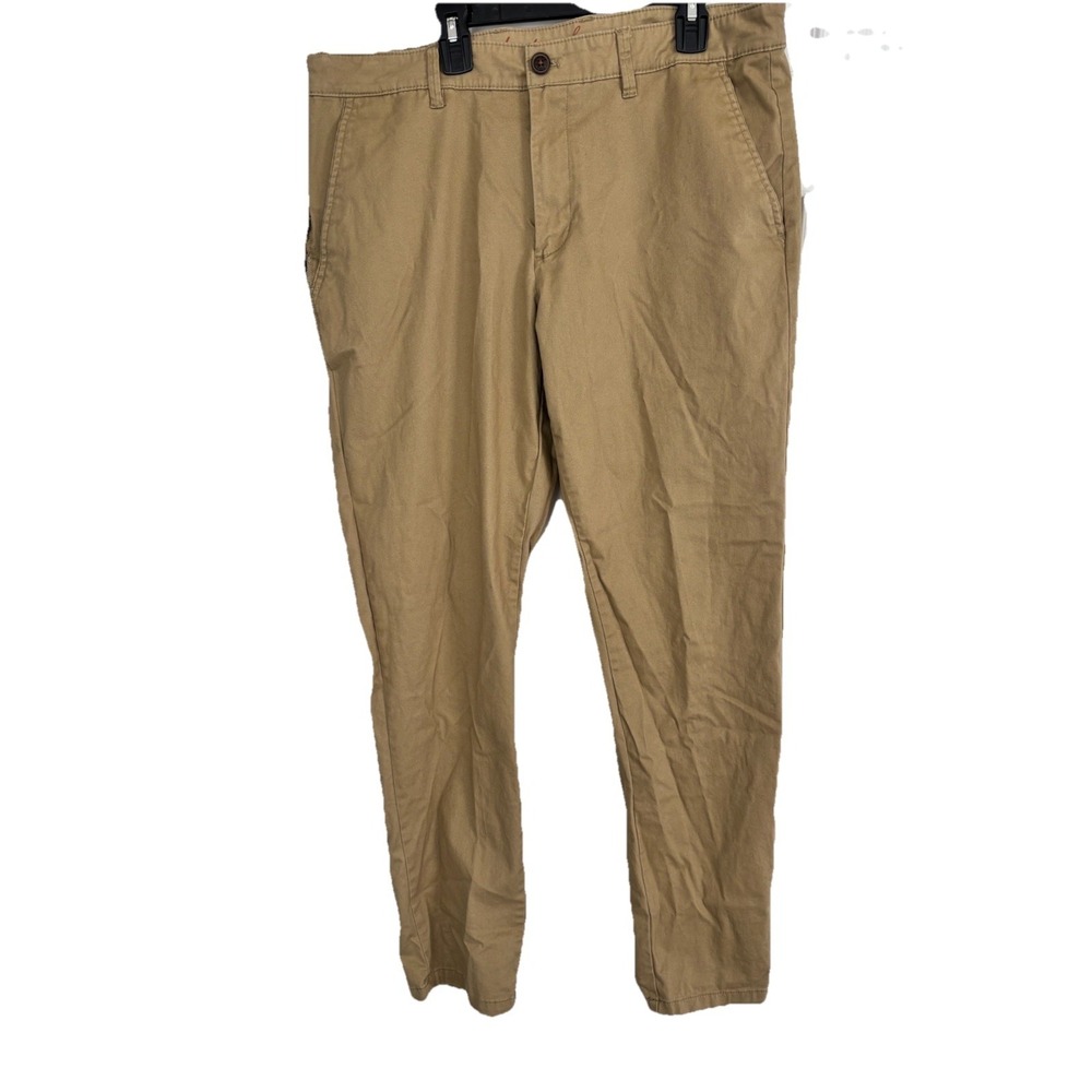 Weatherproof Vintage Men's Tech‎ Pants 34x30 Khaki Stretch Casual Chino